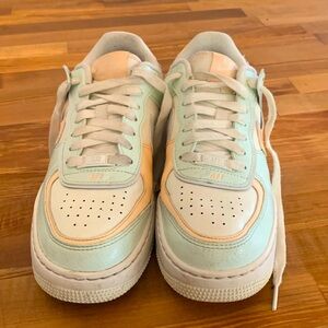 Nike Air Force 1. W size 7.5. Used but have plenty of wear left in them.